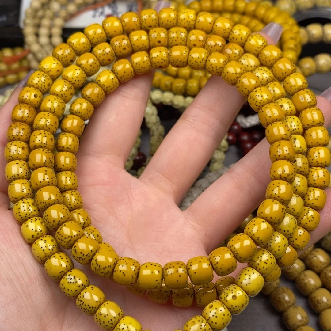 星月菩提吊坠7x8侧留白108