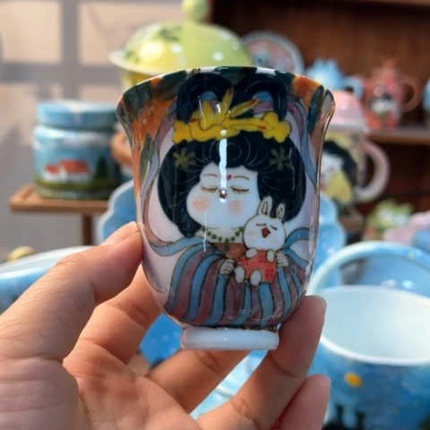 炉景德镇釉下手绘陶瓷