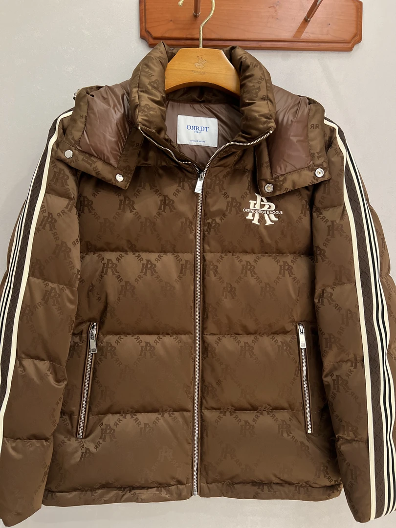 奥林丹顿印花羽绒服