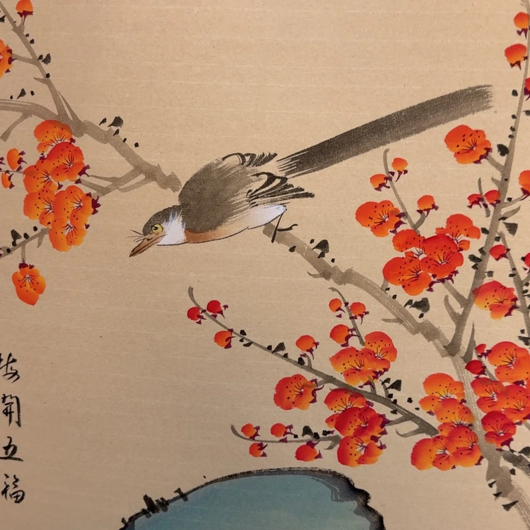 国画国画作品山水花鸟纯手绘