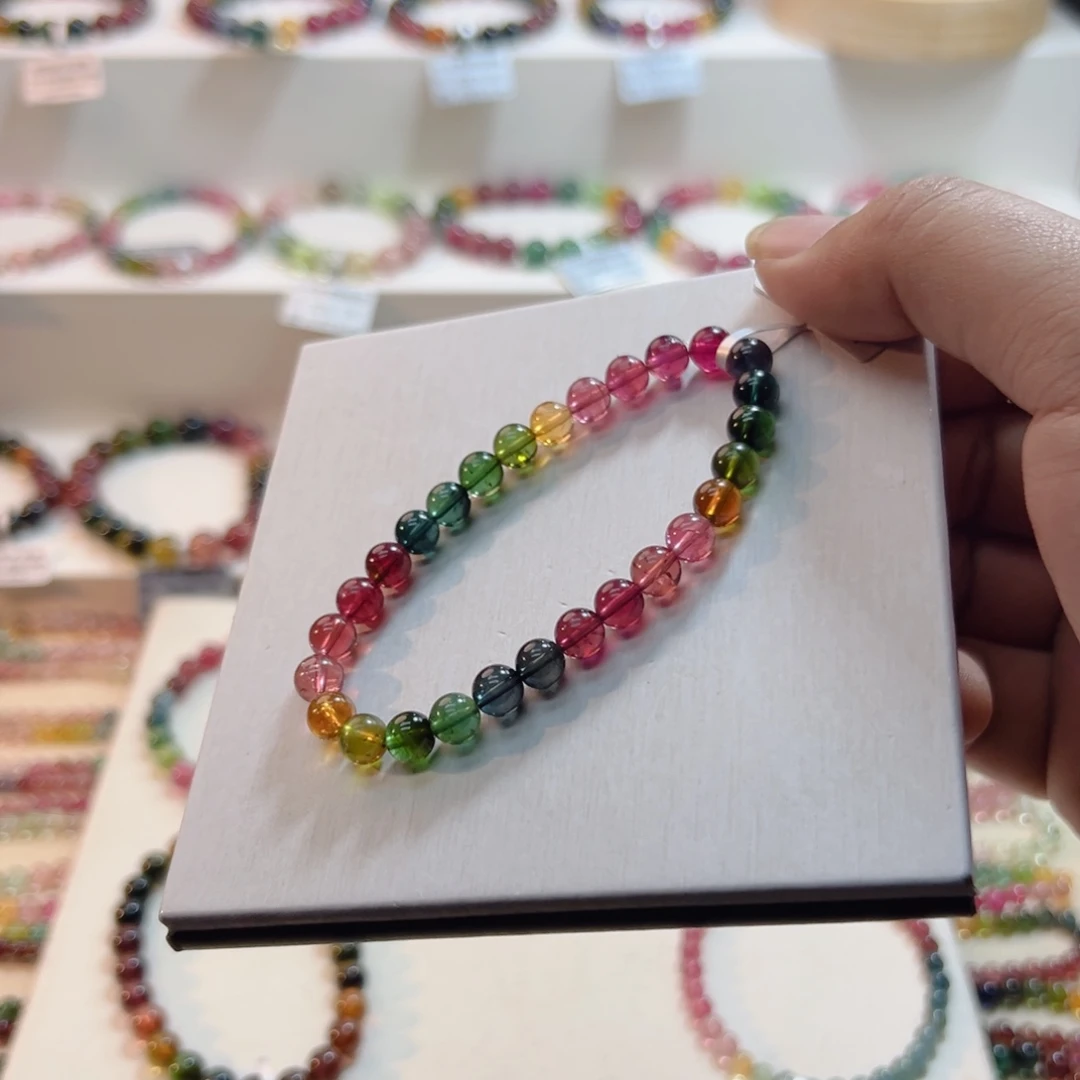 未镶嵌碧玺手链碧玺