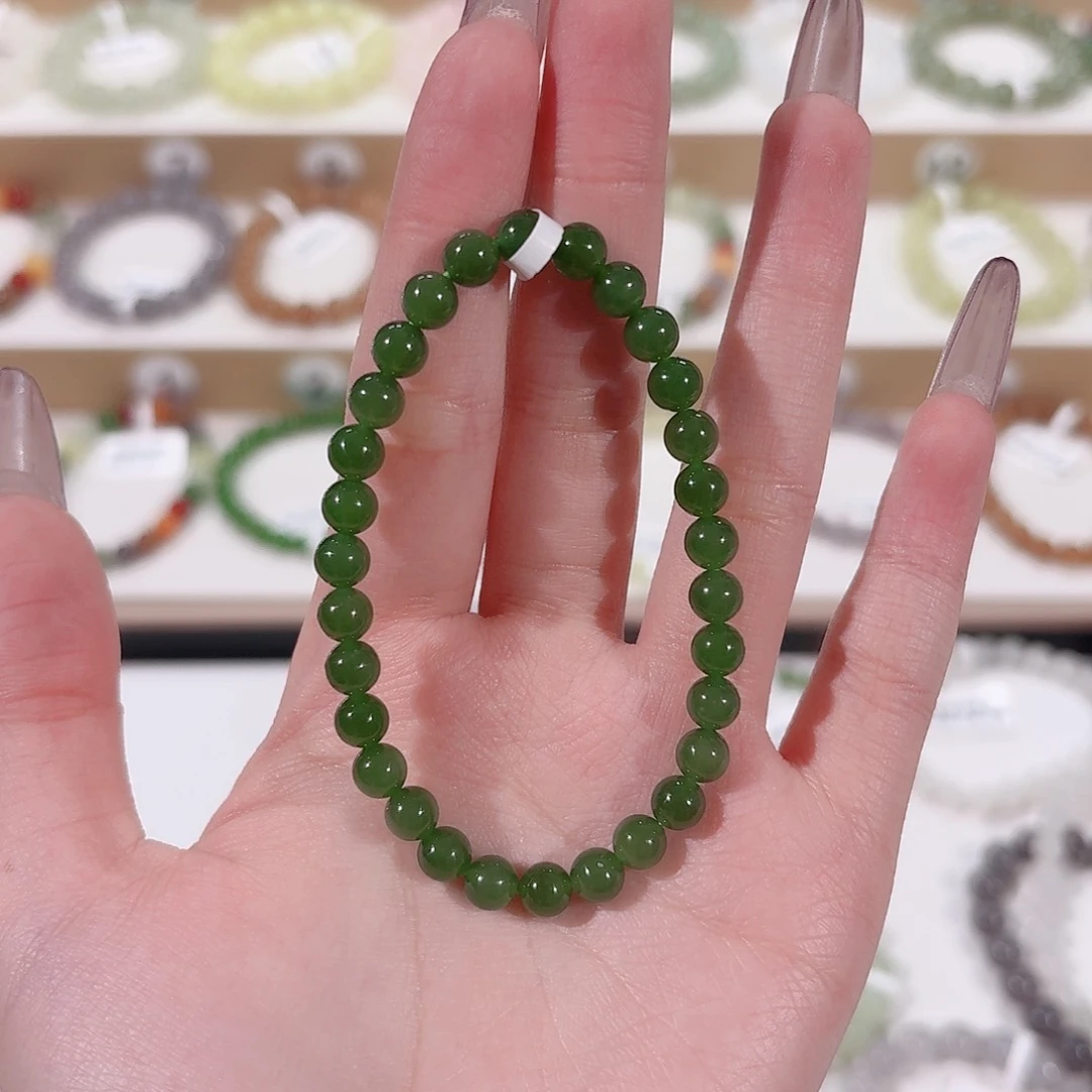 馨***儿手串未镶嵌和田玉l