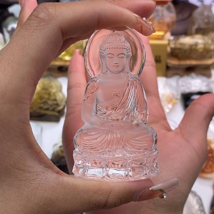 水晶颈饰未镶嵌心*