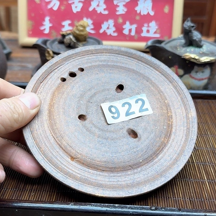 纯手工制作粗陶茶具