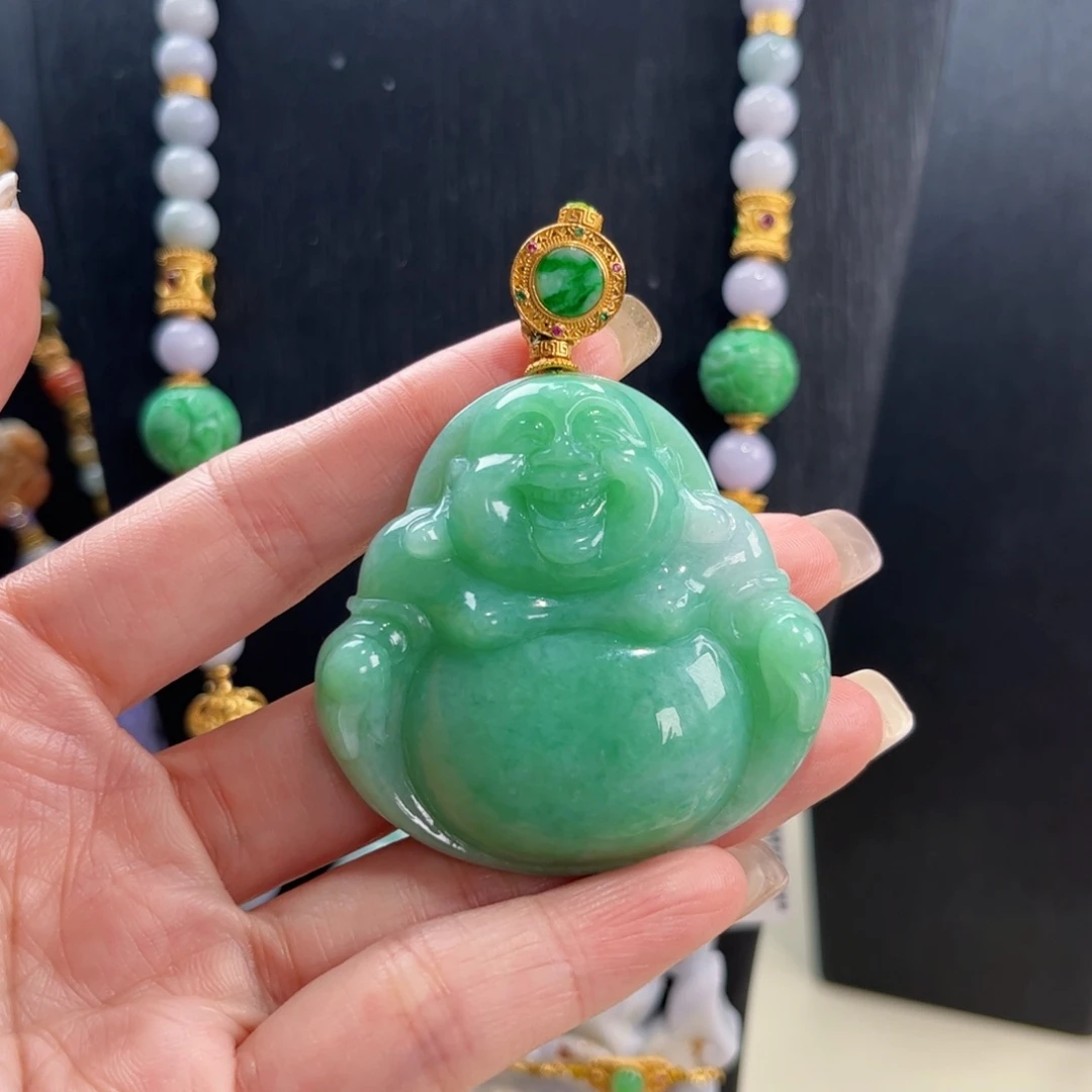 【闪购商品】翡翠吊坠(赠链)未镶嵌福利