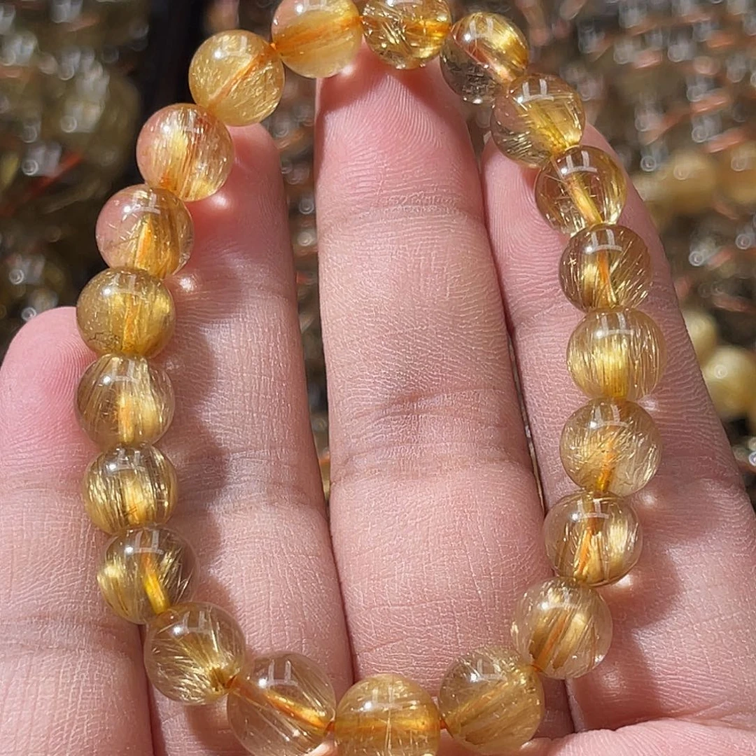 七***.水晶手串未镶嵌顺发