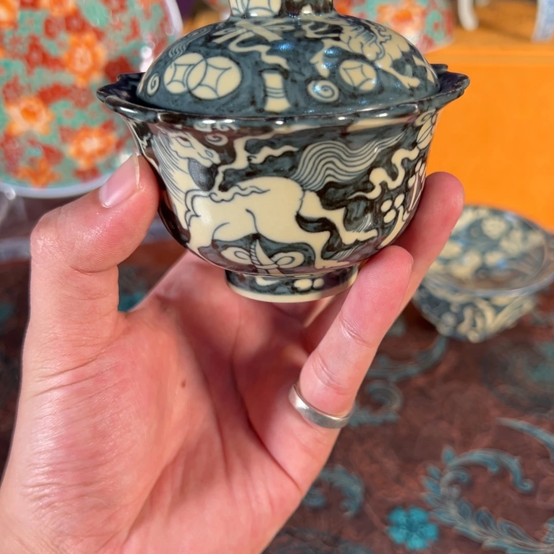 杯景德镇手绘陶瓷