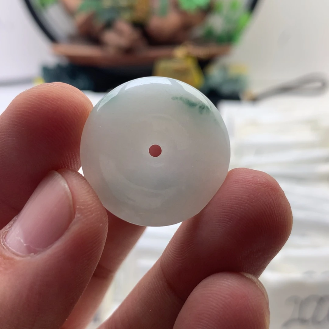 颈饰未镶嵌翡翠扣子