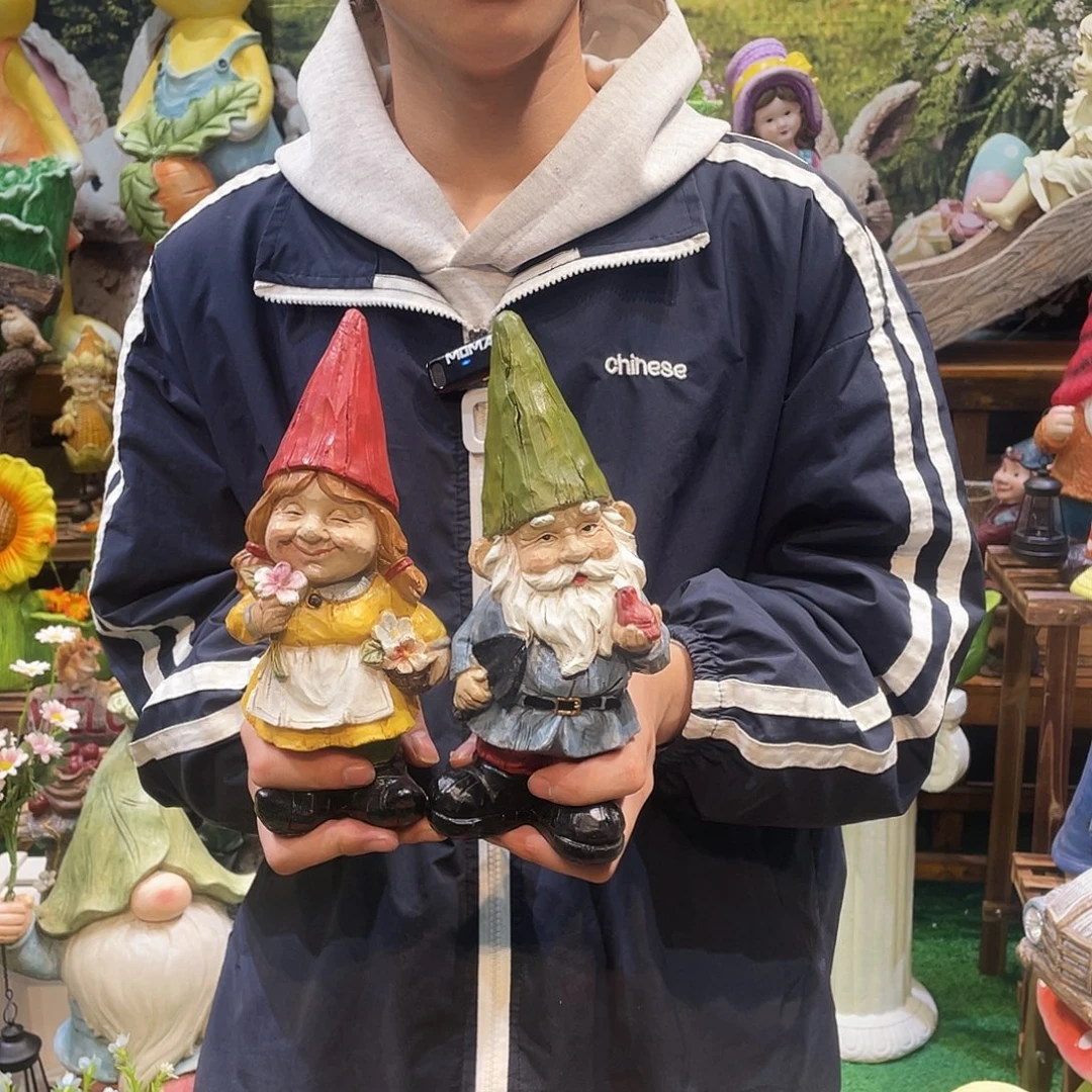摆件花园红红火火