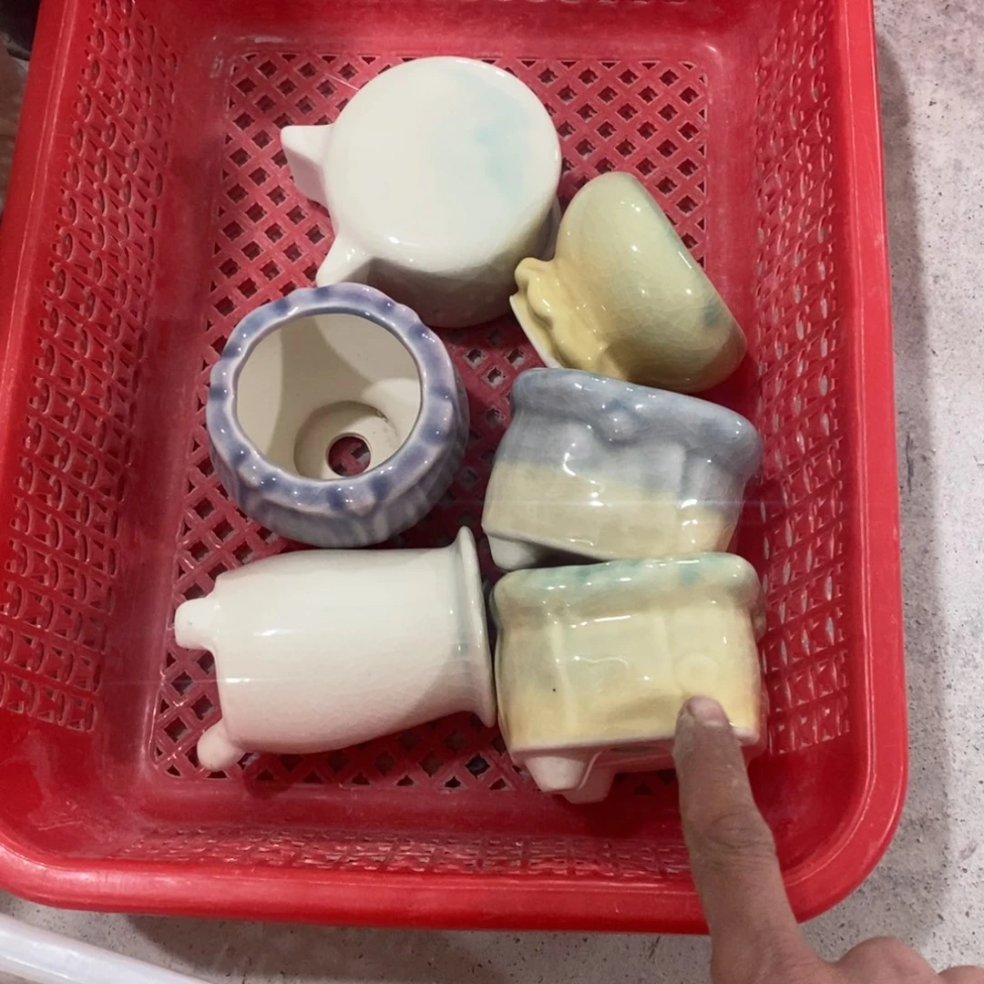 红陶微瑕花盆满12包邮