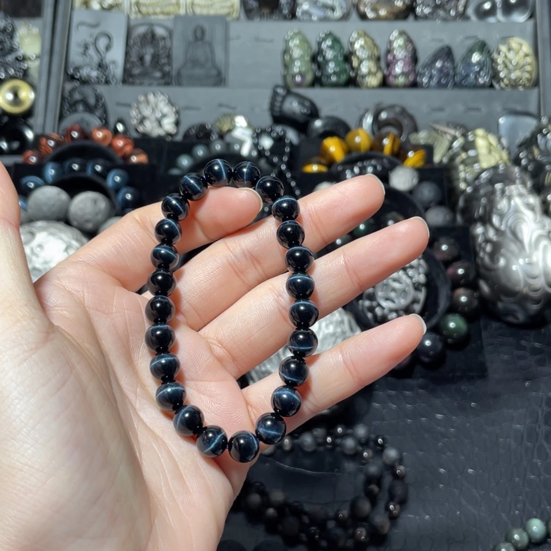 崽***跑木变石（虎睛石）未镶嵌珠宝奇石