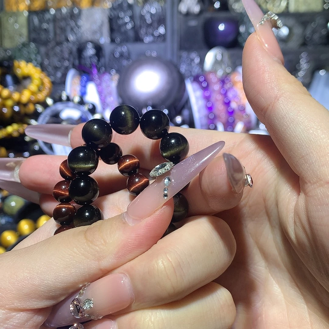 ᐝ***木变石未镶嵌手串