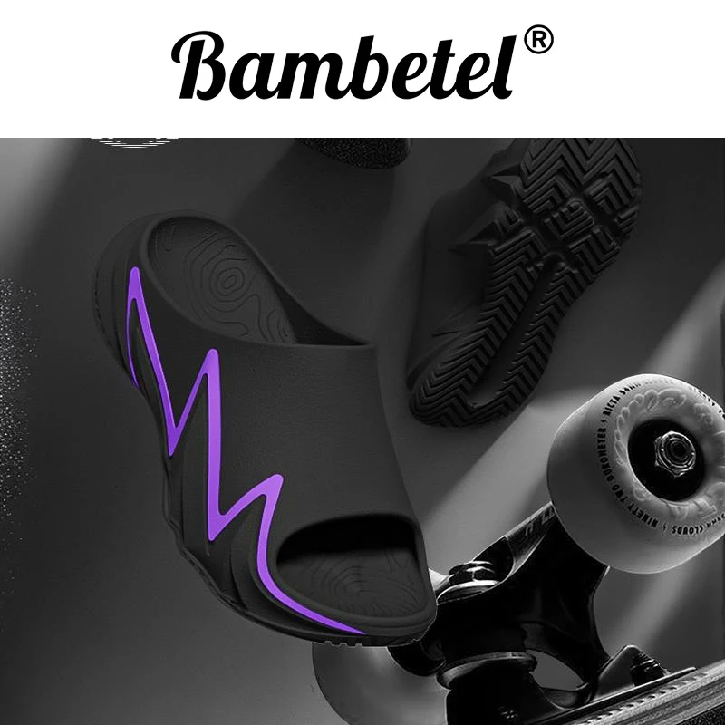 Bambetel太空拖踩屎感两用士高端潮牌外穿海边休闲男运动款露营防