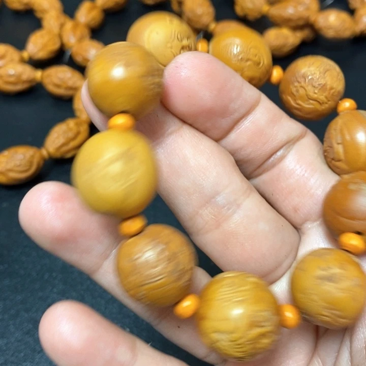 橄榄核手串/手链橄榄微瑕正圆