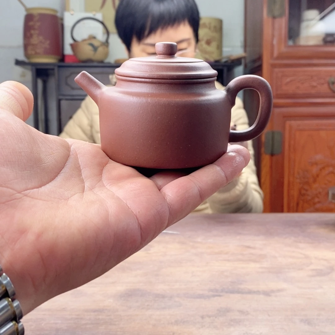 茶壶紫砂嘿*全手工艺的