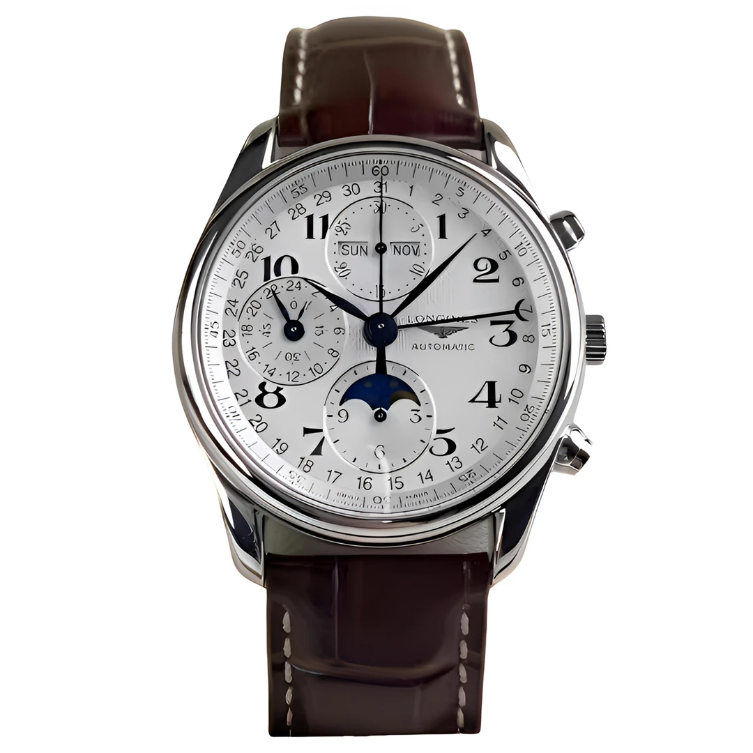 99新 Longines/浪琴 名匠系列自动男表L2.673.4.78.5表径40
