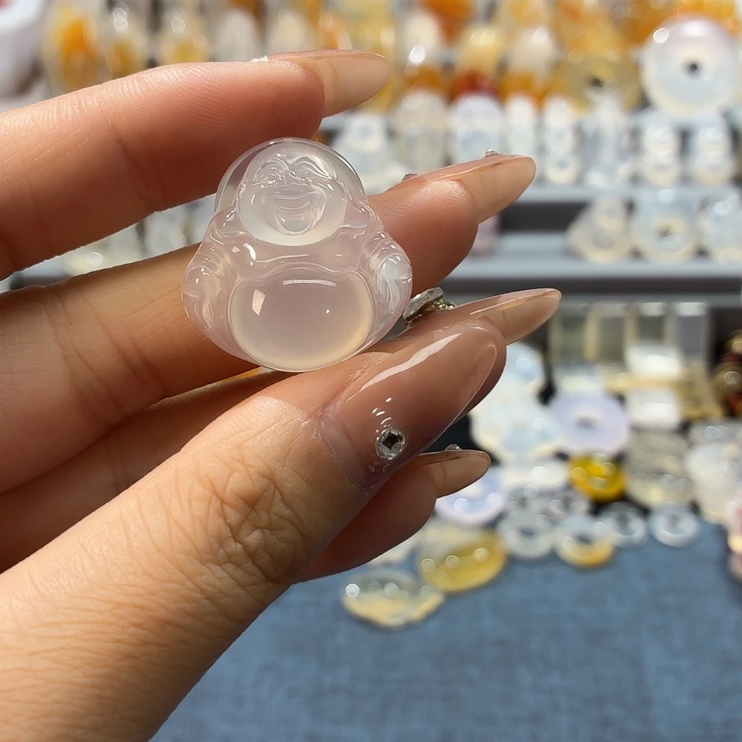 屿****玛瑙/玉髓未镶嵌颈饰