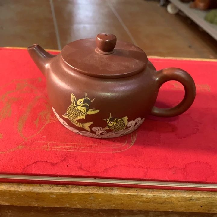 紫砂茶壶原矿手工159