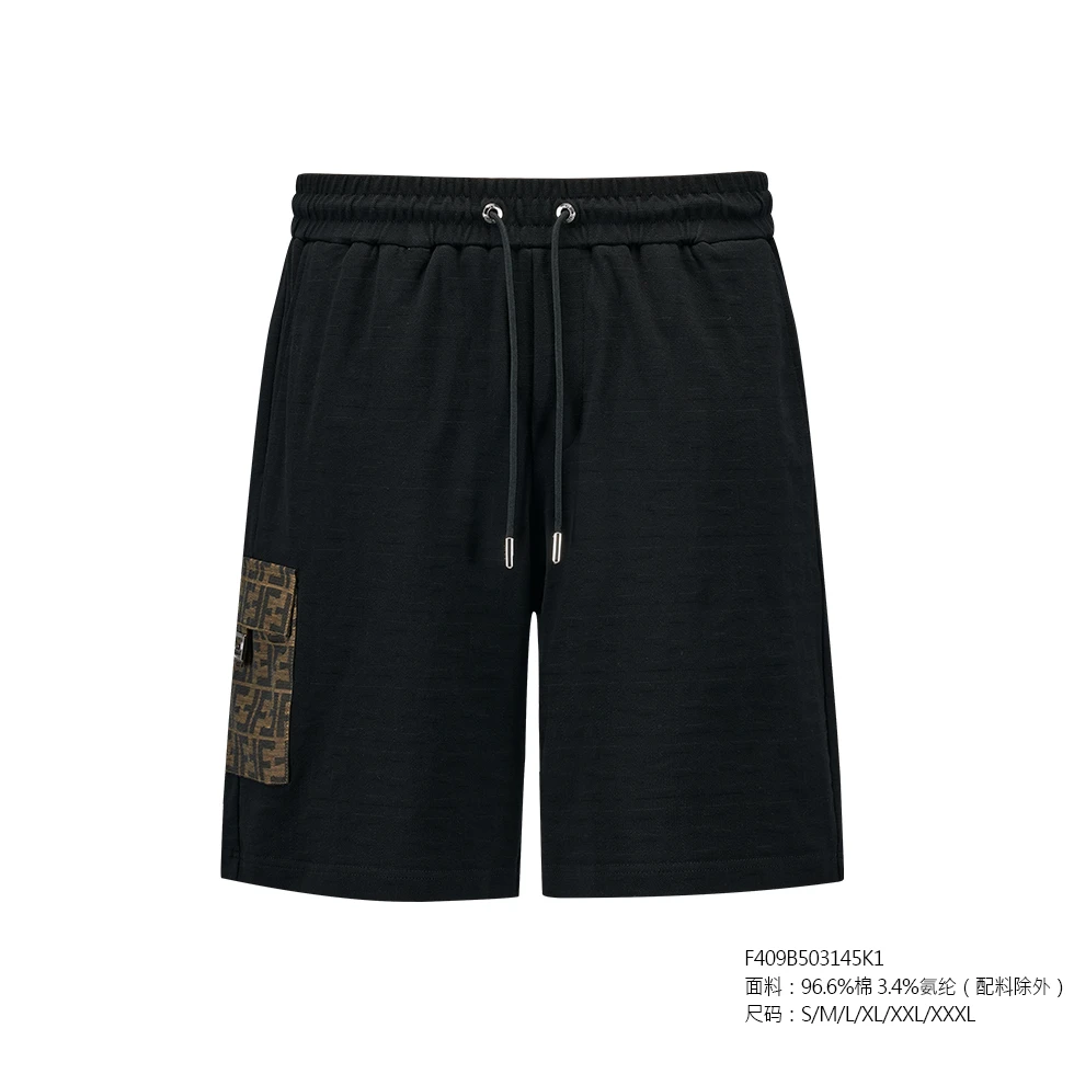 FENDILOR小怪兽25年春夏款男士短裤 F409B503145K