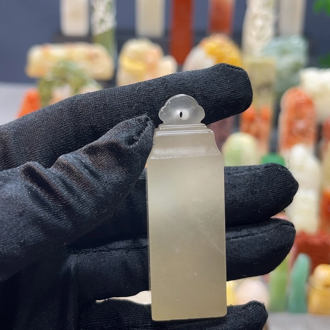 寿山石印石包邮包刻白文六字7109