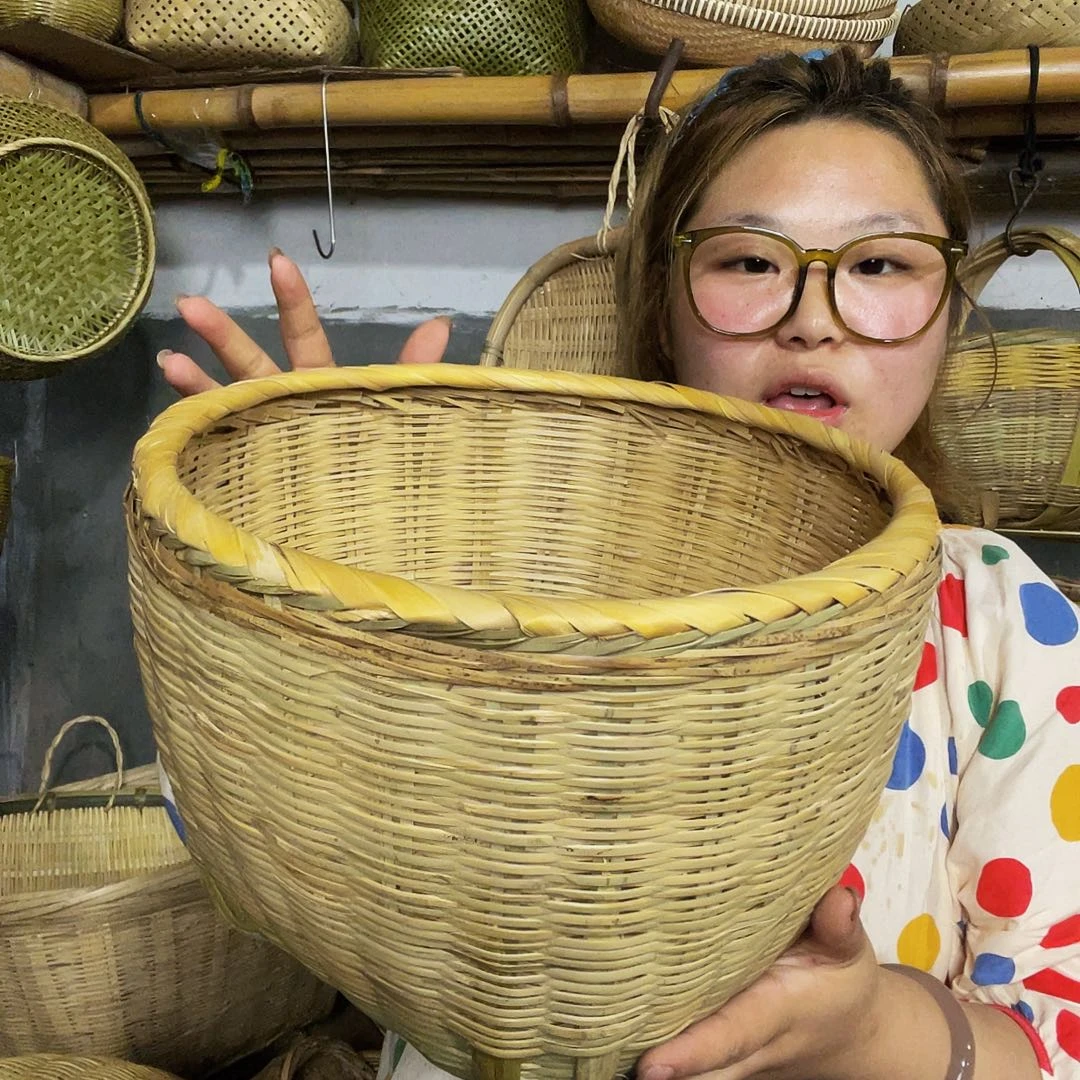 箩筐30厘米，竹青皮股价