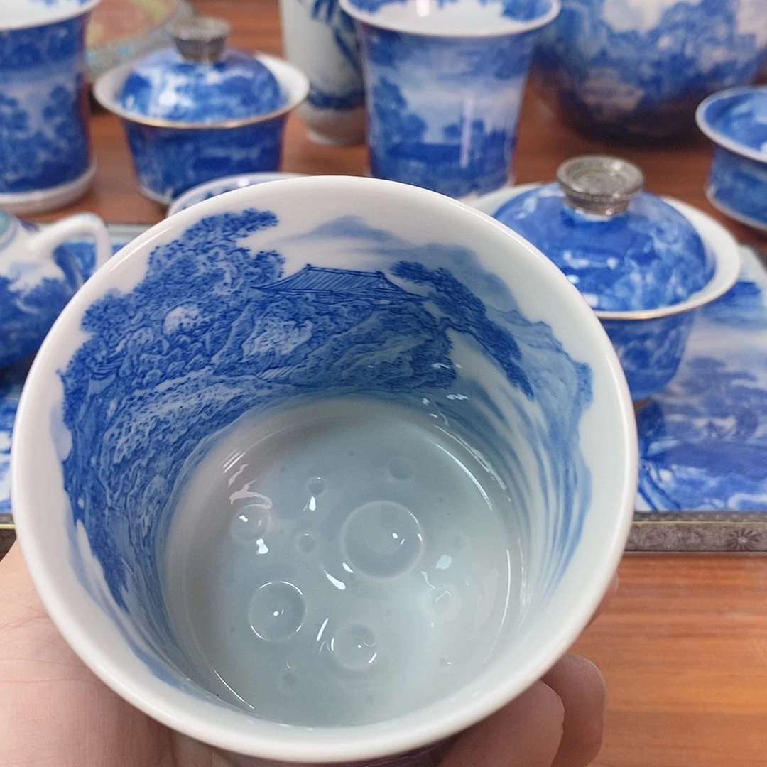 w***l手工手绘柴窑烧制