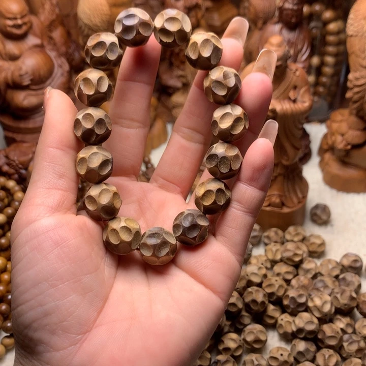 檀香木其他老山檀香手把件