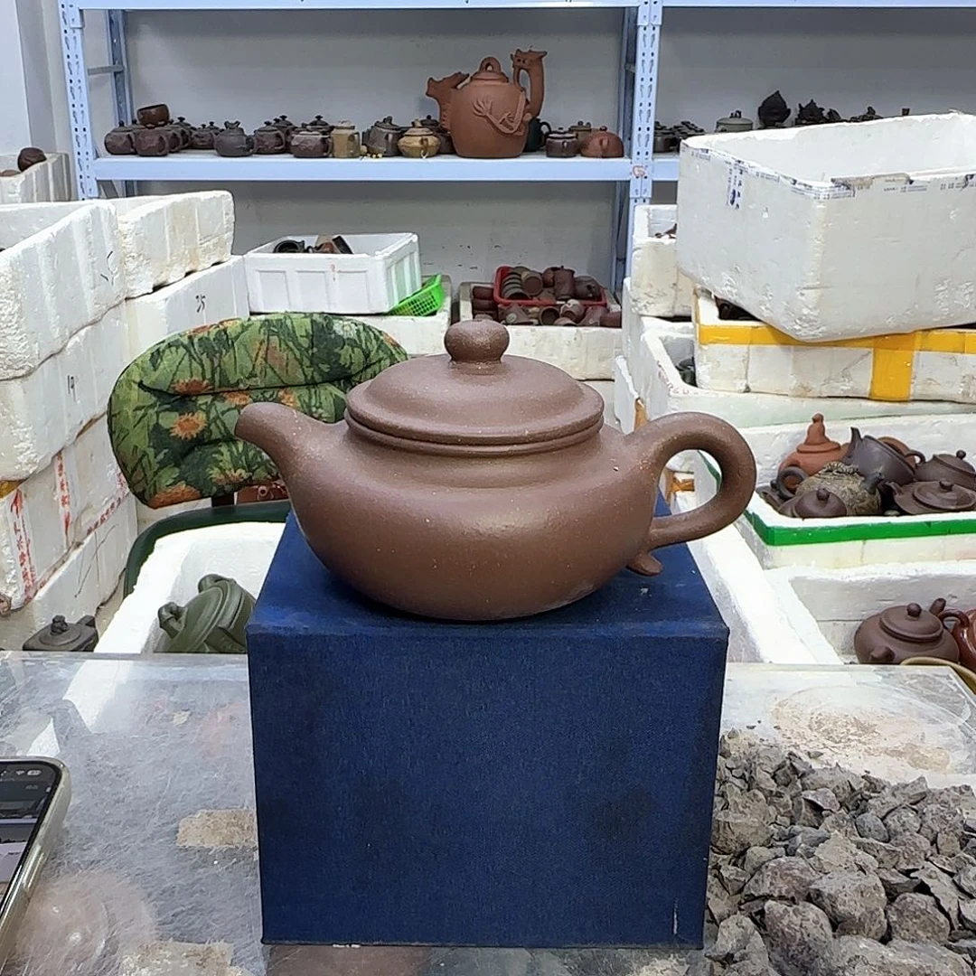 茶壶紫砂宜兴紫砂壶瑕疵处理