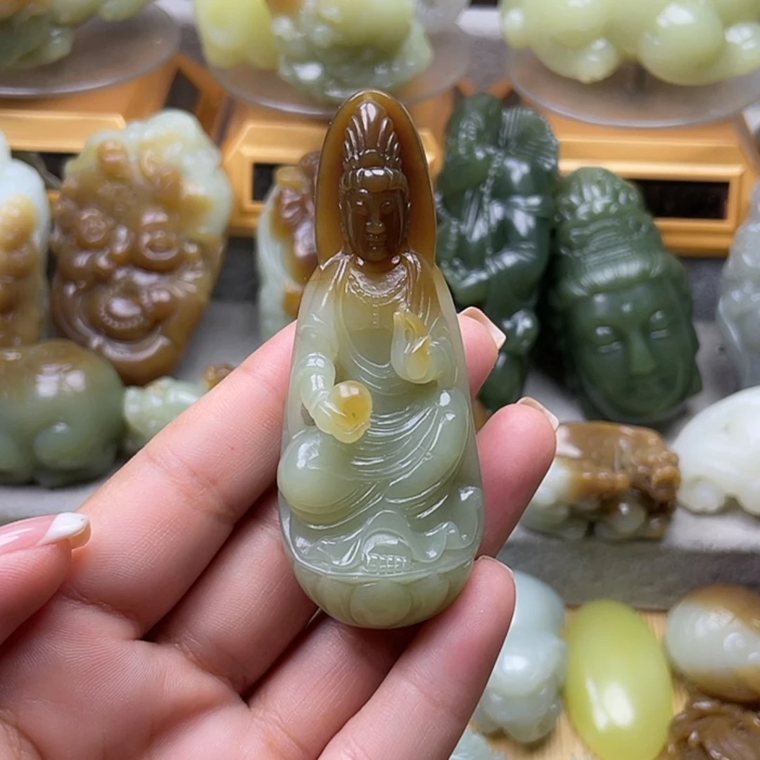 【闪购商品】和田玉未镶嵌挂件