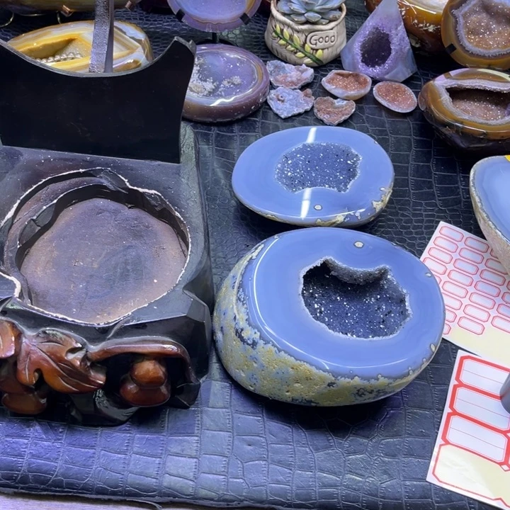 水晶珠宝半成品未镶嵌谁***谁