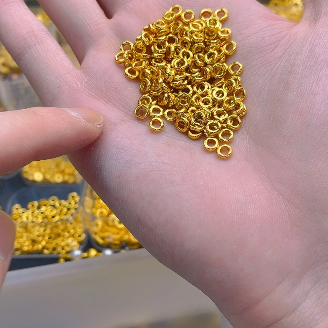 锆石铜合金新款盘缠5mm10颗