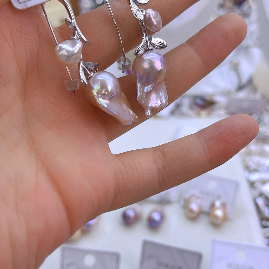 草***妹银S925镶嵌淡水珍珠965