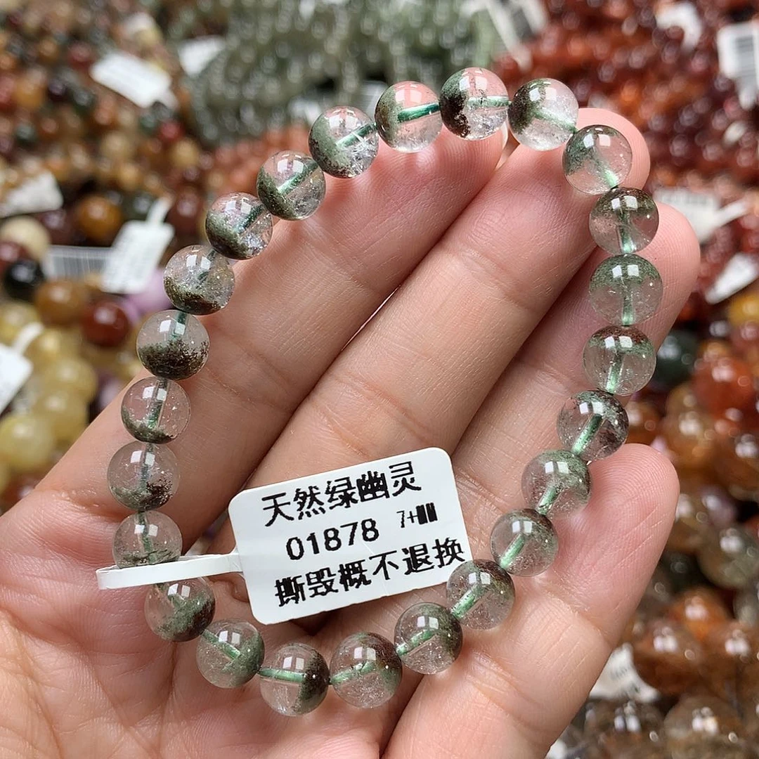 未镶嵌水晶手链，，，