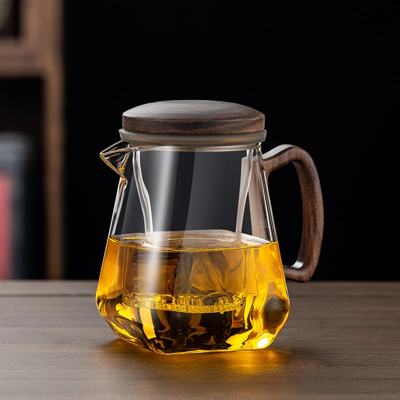 新款玻璃泡茶壶茶水分离泡茶杯高档家用泡茶器办公室茶壶泡茶专用