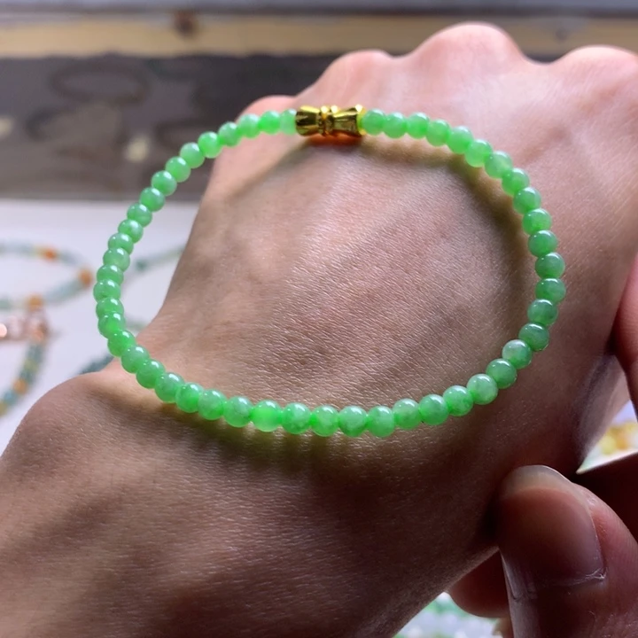 定制翡翠未镶嵌缅甸翡翠a货卡3.8