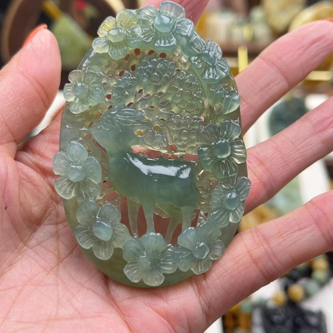 u***4岫玉未镶嵌挂件挂件