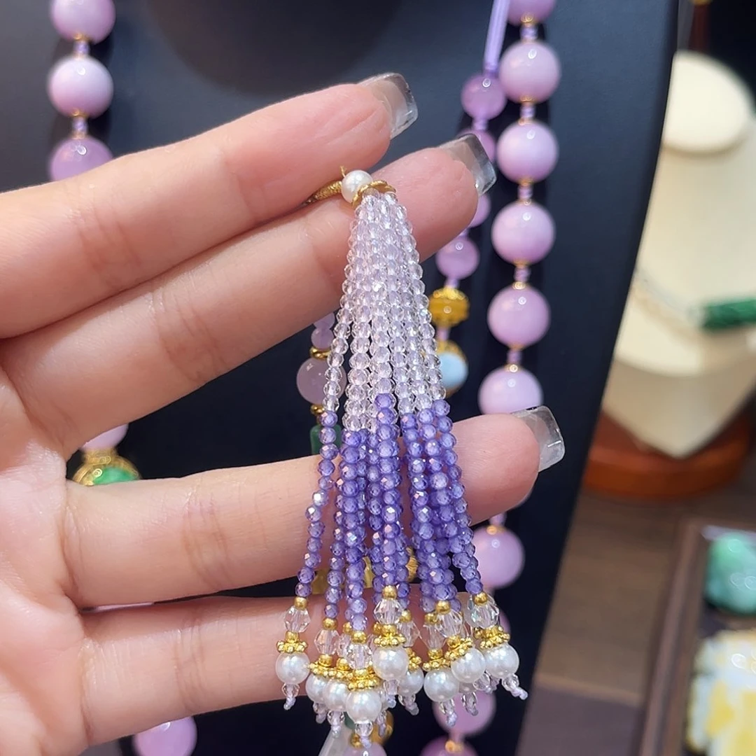 黄****未镶嵌手串翡翠流苏