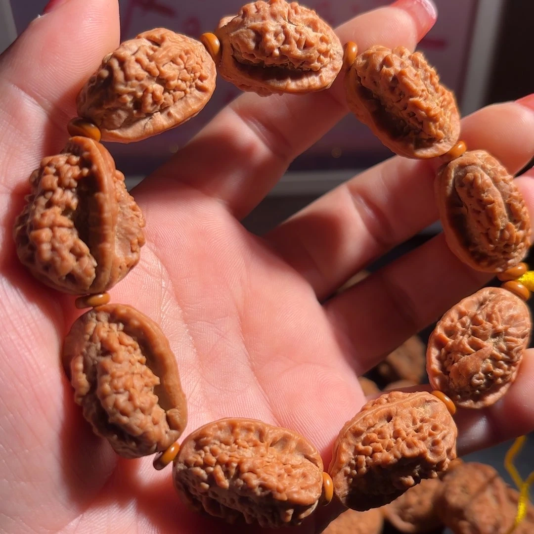 桃木绣花鞋手串手持全品