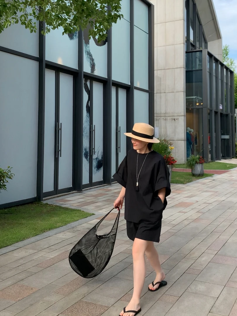 RH 休闲套装上衣➕短裤