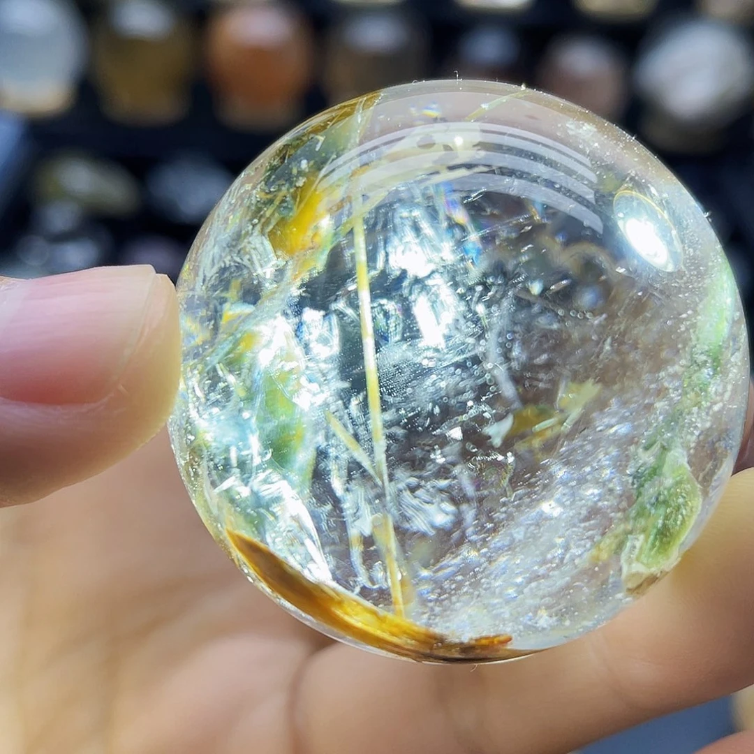 未镶嵌珠宝半成品水晶天然水晶42.2mm