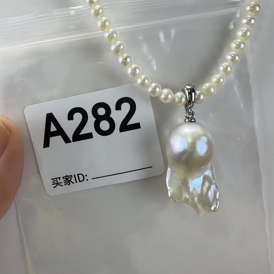 吊坠(不含链)合金淡水珍珠