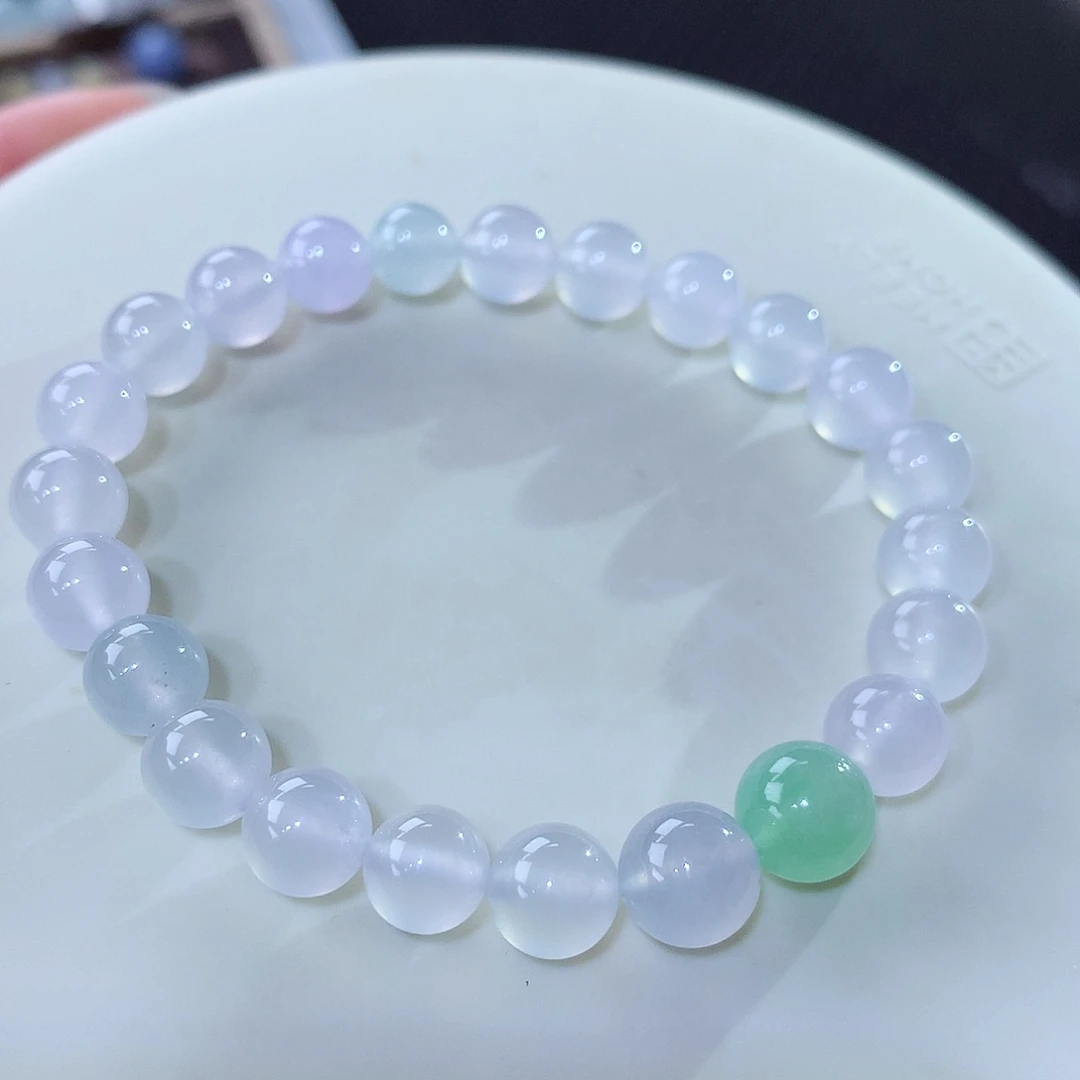 未镶嵌手串翡翠翡翠卡7.6