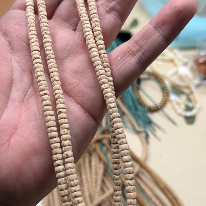 白玉菩提手串黄色5053