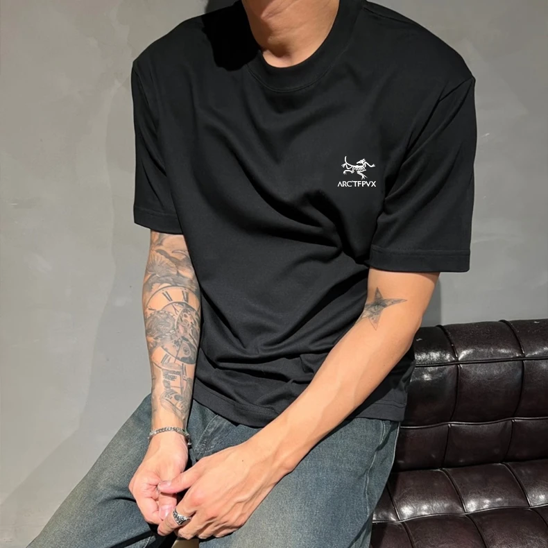 [奥莱撤柜] N 纯棉T恤 2025年新款 上衣圆领短袖简约柔软 舒适