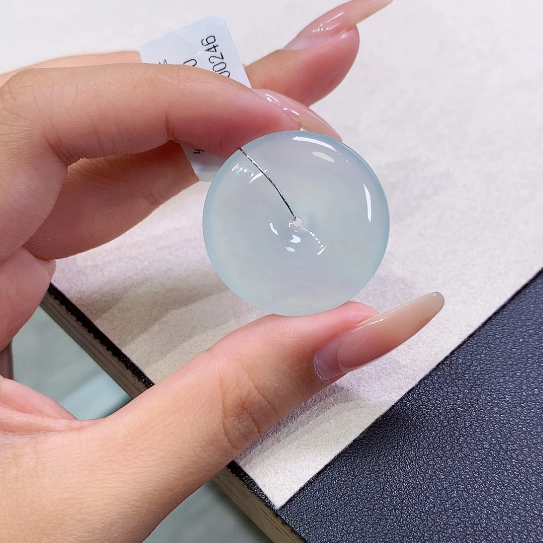 翡翠未镶嵌吊坠(不含链)29.7-5.9