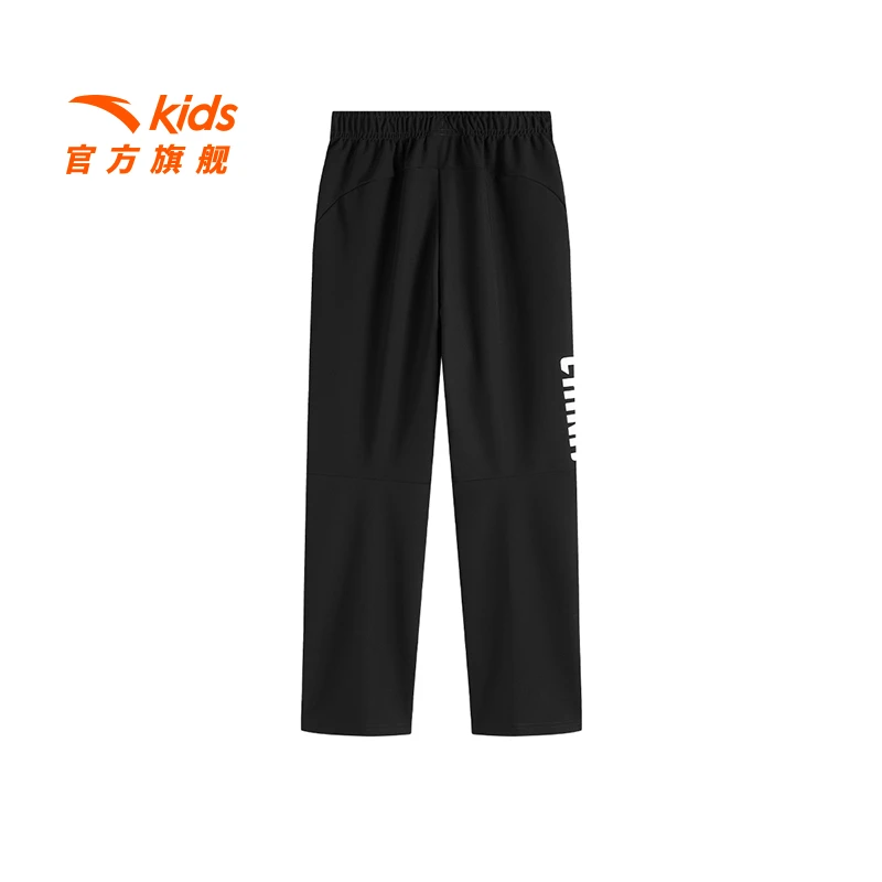 安踏儿童男大童针织2025年欧若动感风防水运动裤/T52517711