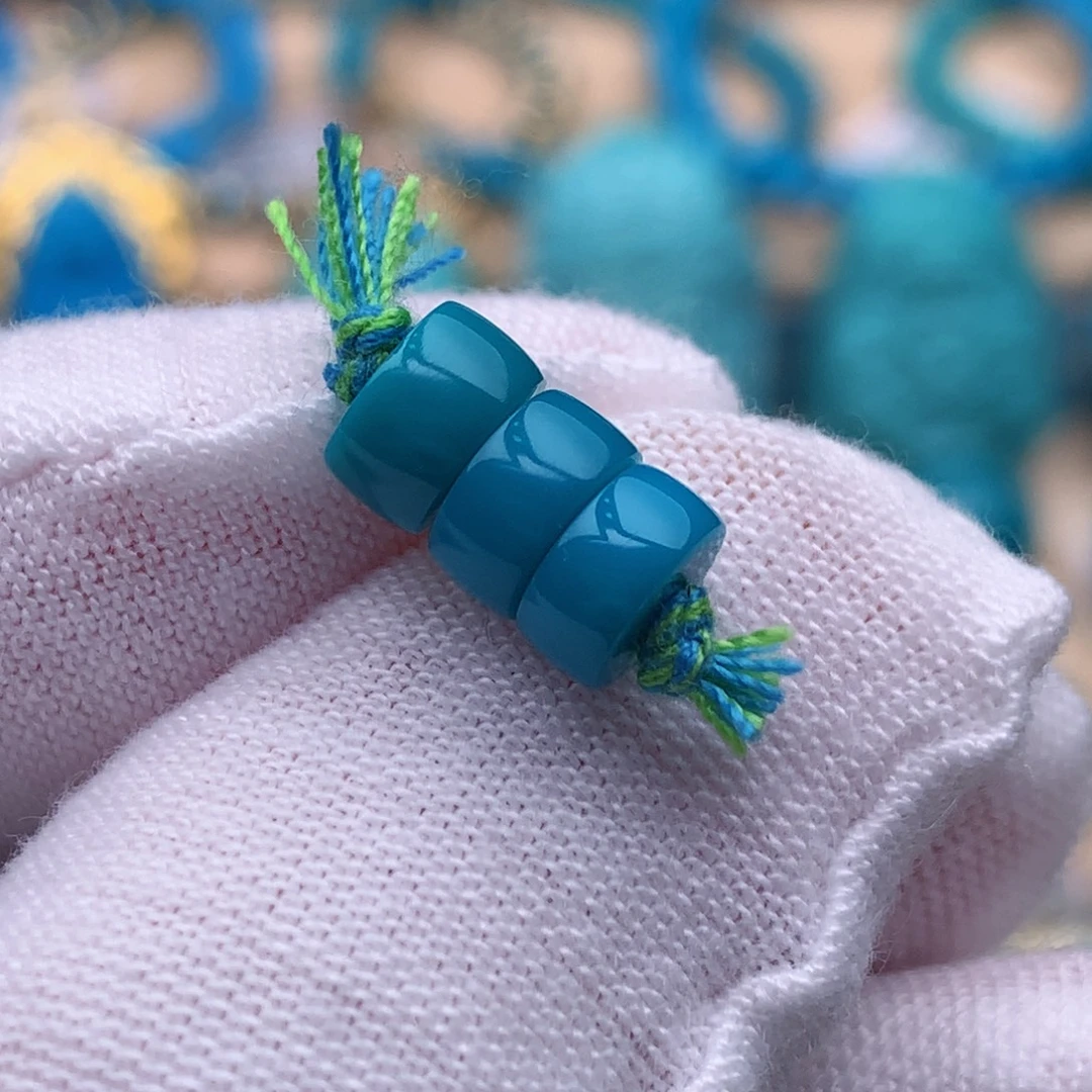 绿松石未镶嵌珠宝奇石6.5mm