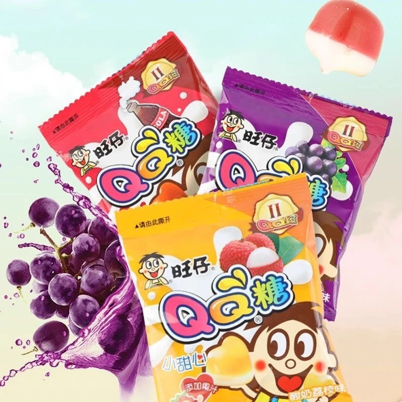 【阿杰自营】直播】06-05到期】旺仔qq糖果汁软糖66g