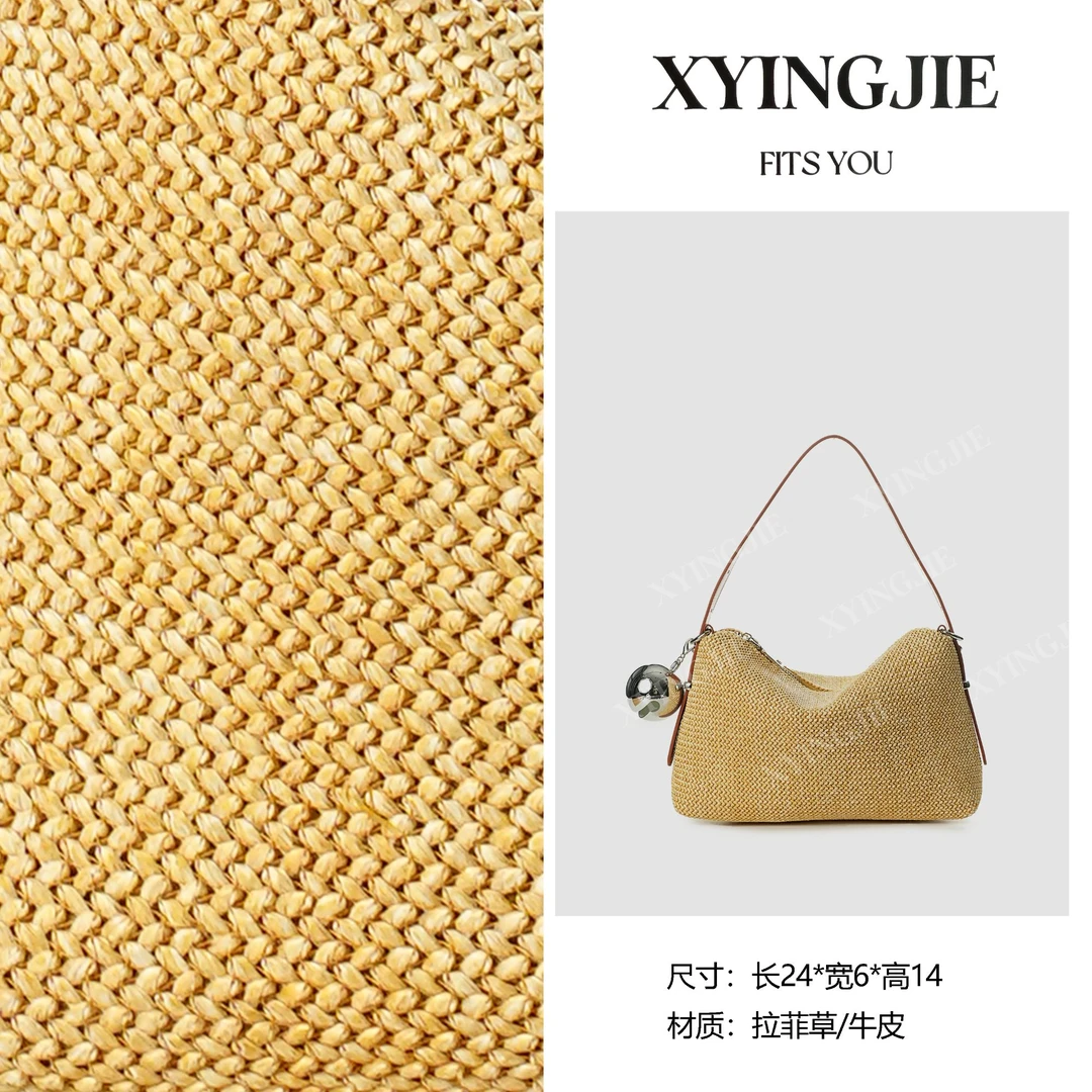 XYINGJIE· 原创设计 真皮高定手提斜挎单肩包 F8047-色