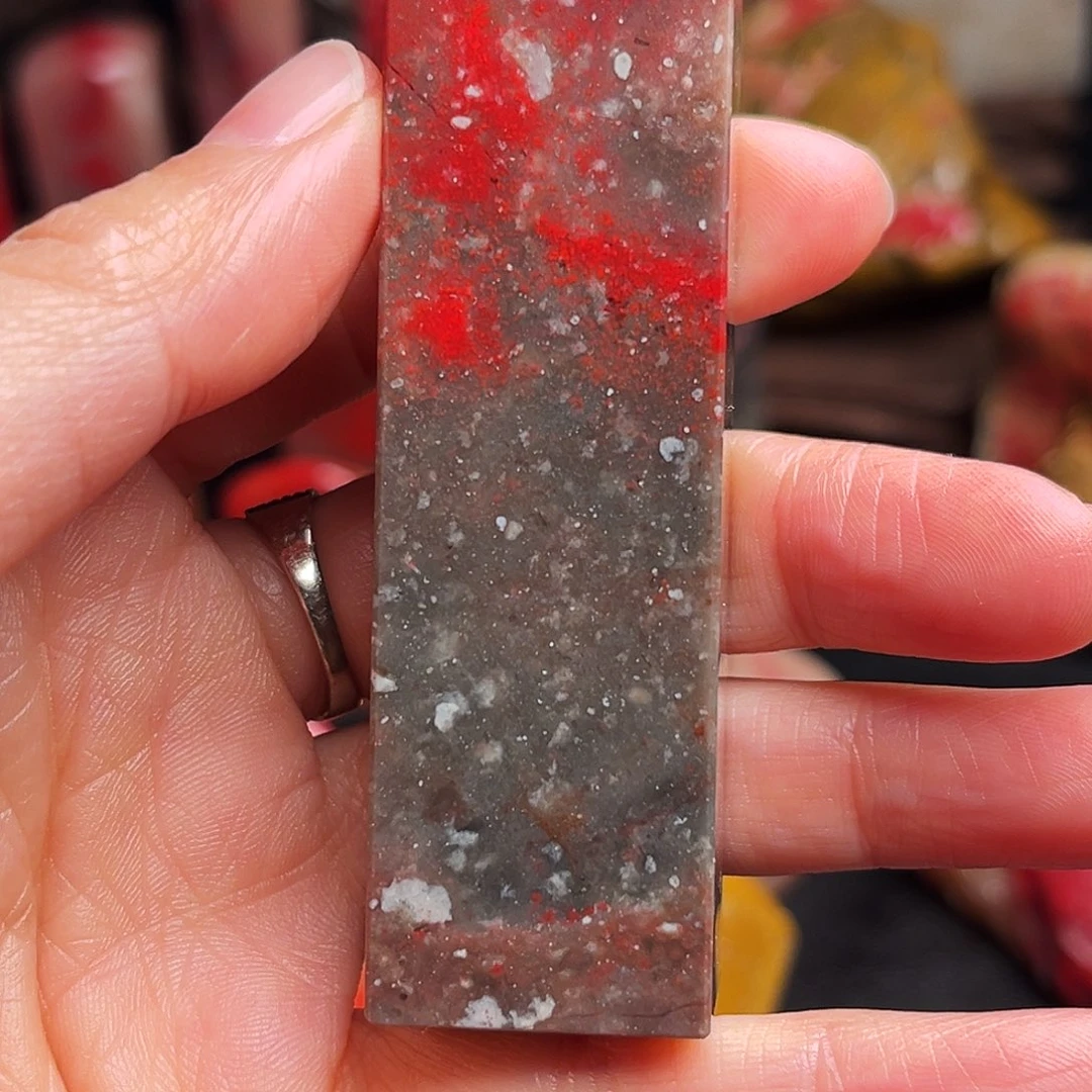 昌化石印石鸡血石方章